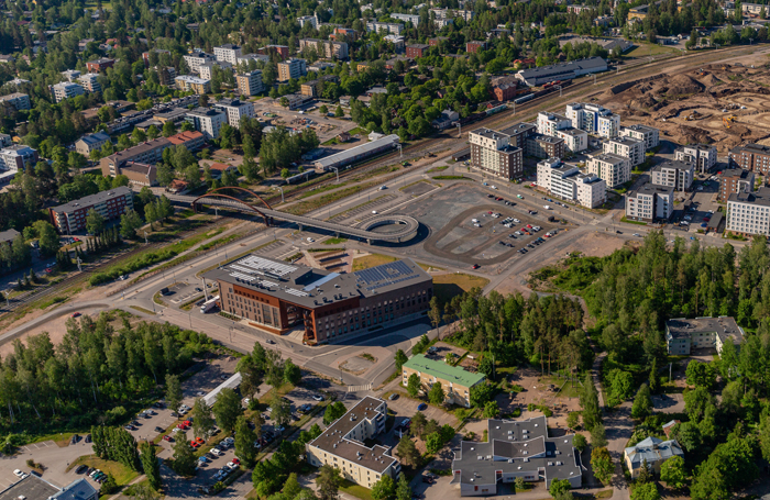 Ilmakuva Hangonsilta.