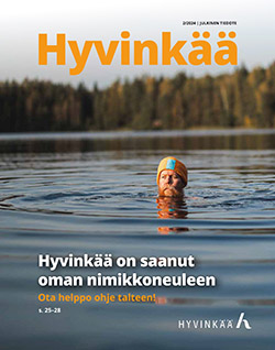 Hyvinkaalehden kansi